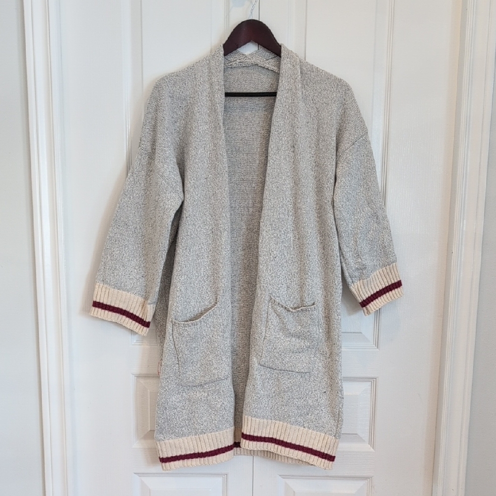 Roots Inspired Long Cardigan